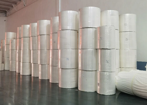 Рулон нетканого полотна спанбонд из полипропилена для подкладки мебели, диванов и матрасов