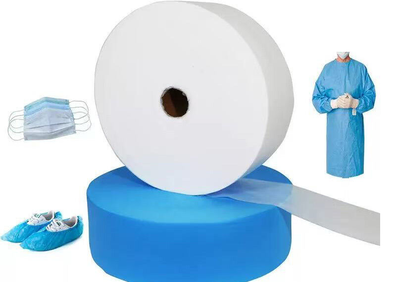 Рулон нетканого полотна спанбонд из полипропилена для подкладки мебели, диванов и матрасов